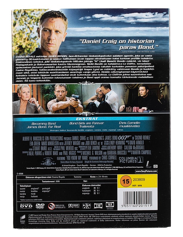 Casino Royale - DVD - DVD-elokuvat - 10105465862 - 1