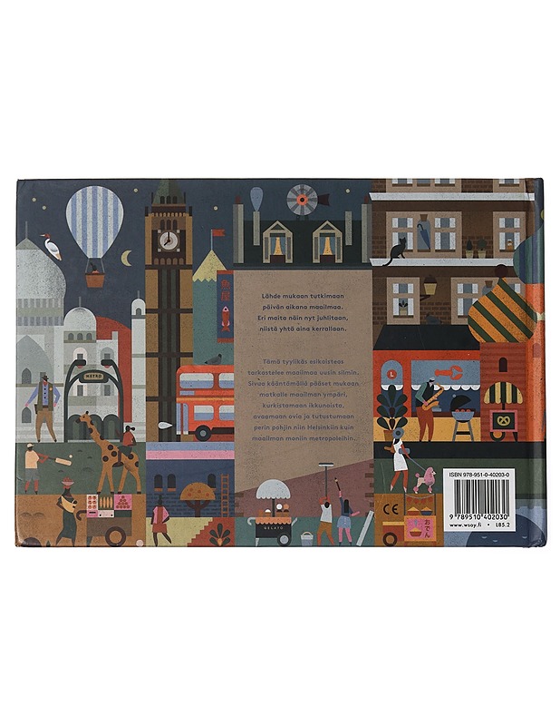 Kävellen ympäri maailman - Nieminen, Lotta - Lastenkirjat - 10105465873 - 1