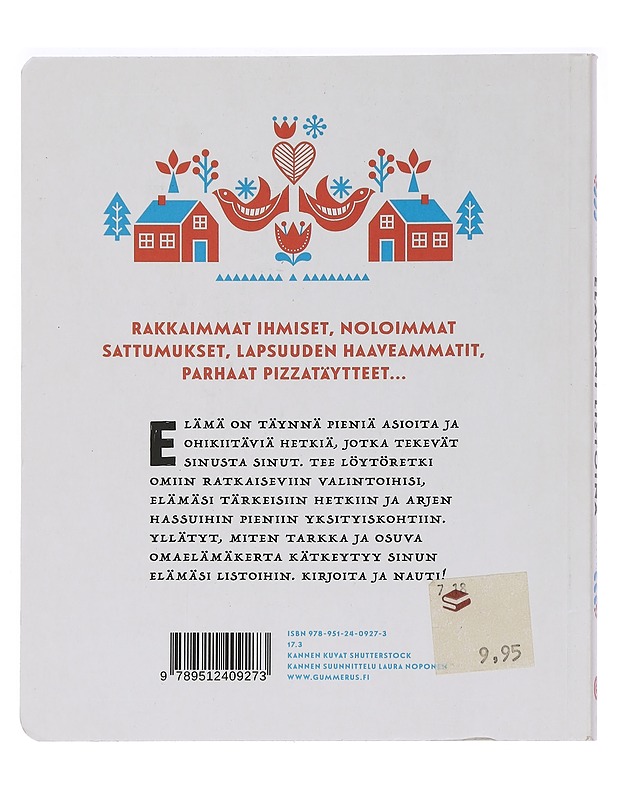 Elämäni listoina : Kaikki mitä haluan muistaa - Noponen, Laura - Elämäkerrat ja muistelmat - 10105465891 - 1