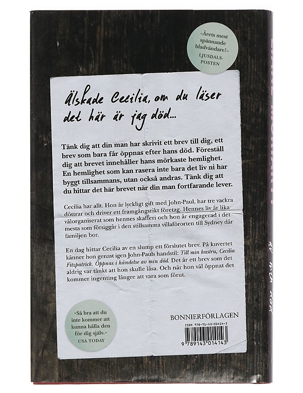 Öppnas i händelse av min död - Moriarty, Liane - Romaanit ja novellit - 10105465895 - 1