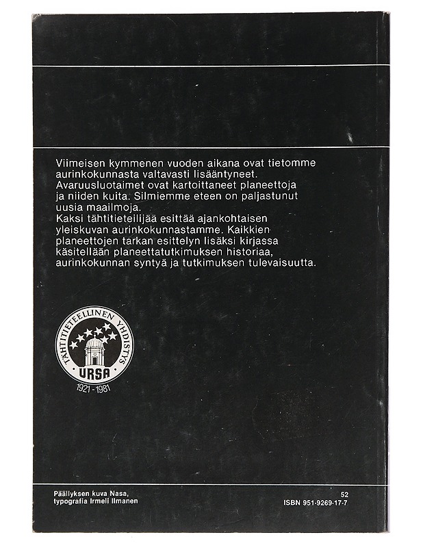 Planeetat - Oja, Heikki - Tietokirjat ja oppaat - 10105465906 - 1