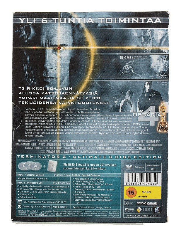 Terminator 2: judgement Day - DVD - DVD-elokuvat - 10105465909 - 1
