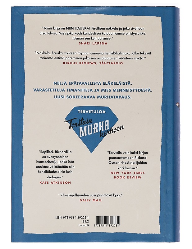 Mies joka kuoli kahdesti - Osman, Richard - Jännitys ja dekkarit - 10105465914 - 1