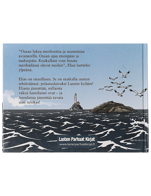 Elias, pieni pelastuslaiva - Fyksen, Espen - Lastenkirjat - 10105465921 - 1