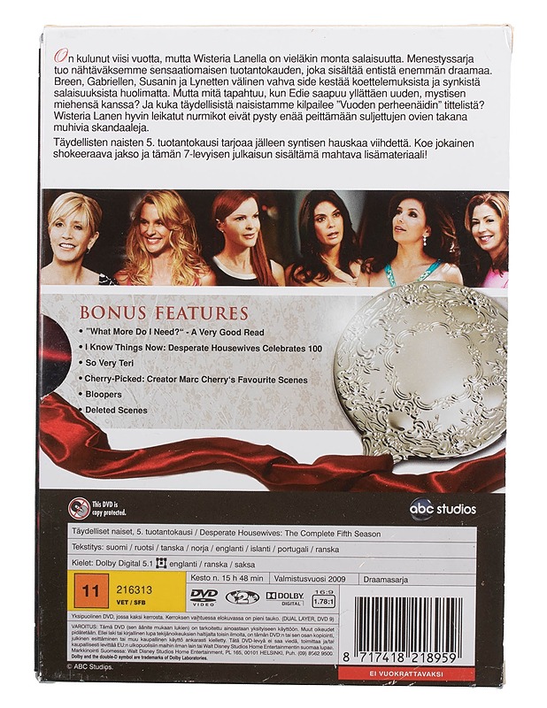 Desperate Housewives 5. kausi - DVD - DVD-elokuvat - 10105465928 - 1