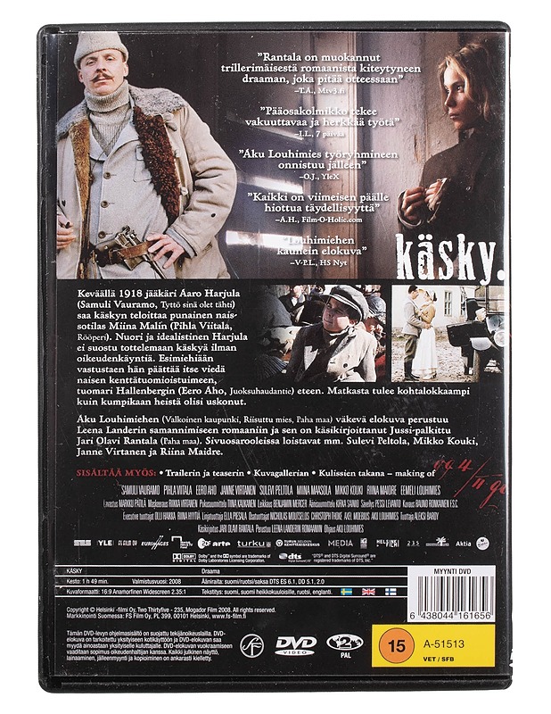 Käsky - DVD - DVD-elokuvat - 10105465944 - 1
