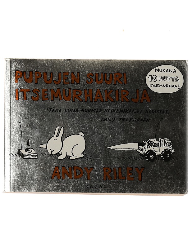 Pupujen suuri itsemurhakirja - Riley, Andy - Sarjakuvat - 10105465969 - 0