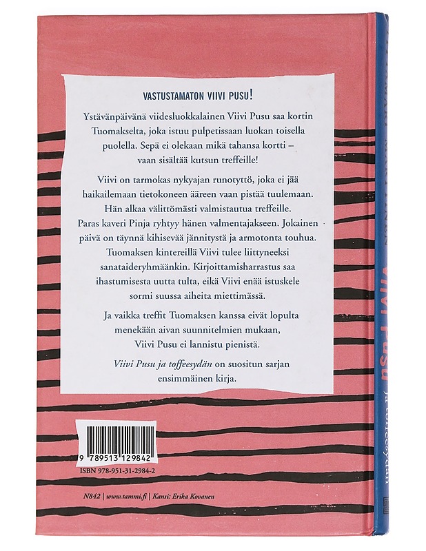 Viivi Pusu ja toffeesydän - Marttinen, Tittamari - Lastenkirjat - 10105465970 - 1