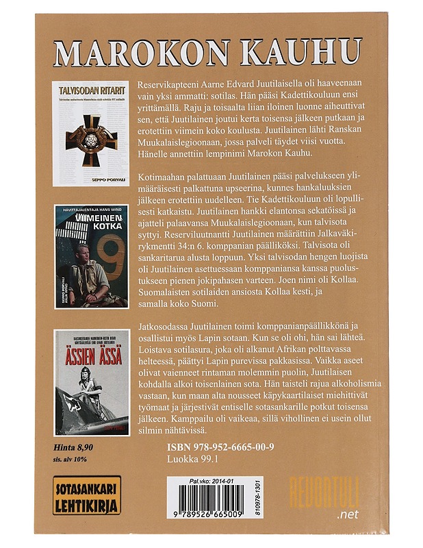 Marokon Kauhu : muukalaislegioonasta Kollaan sankariksi - Seppo Porvali - Elämäkerrat ja muistelmat - 10105465985 - 1