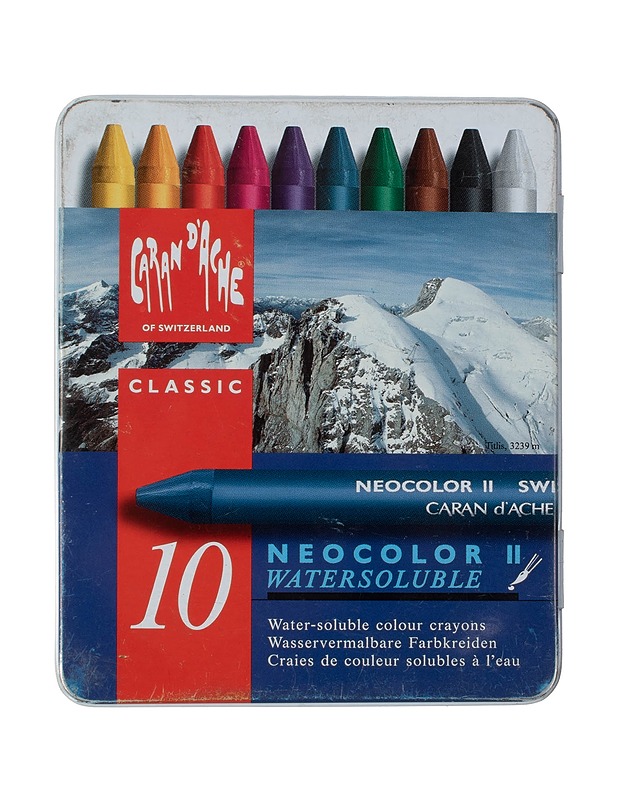 CARAN D'ACHE Neocolor II akvarelliliidut, 10 kpl - Askartelu - 10105465988 - 0