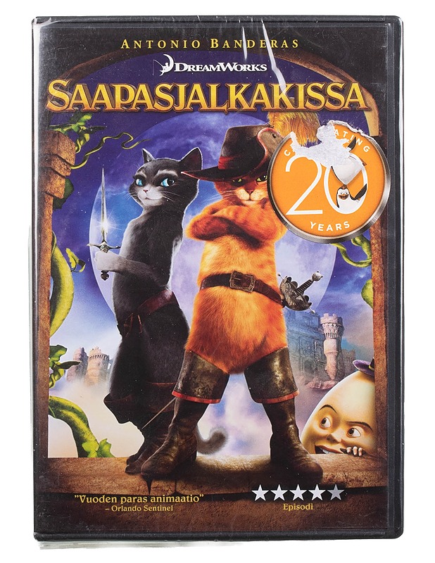 Dreamworks Saapasjalkakissa - DVD - DVD-elokuvat - 10105466015 - 0