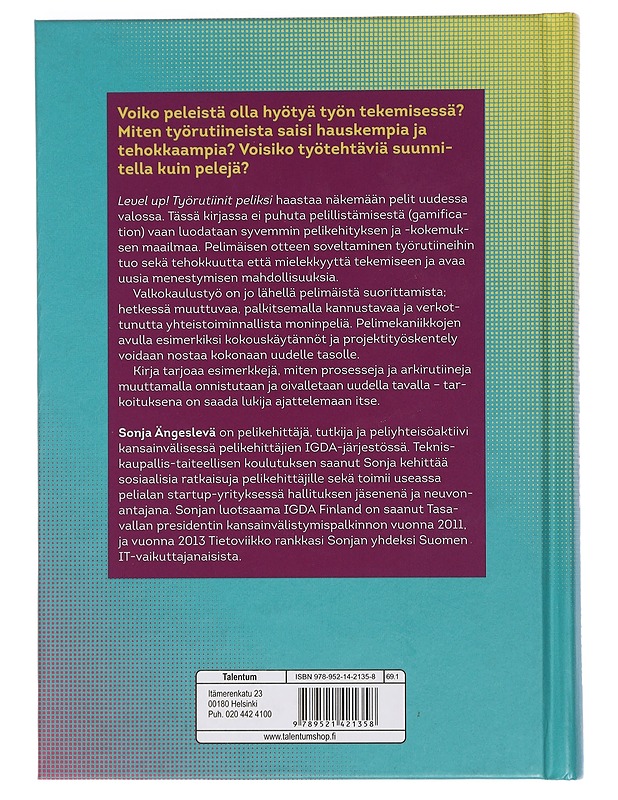 Level up : työrutiinit peliksi - Sonja Ängeslevä - Tietokirjat ja oppaat - 10105466051 - 1