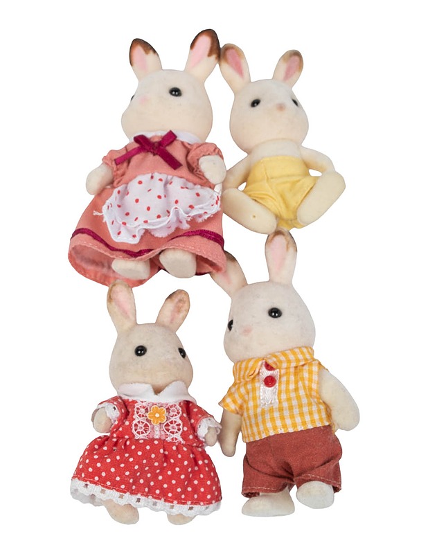 SYLVANIAN FAMILIES pupuperhe, 4 hahmoa - Lasten lelut - 10105466059 - 0