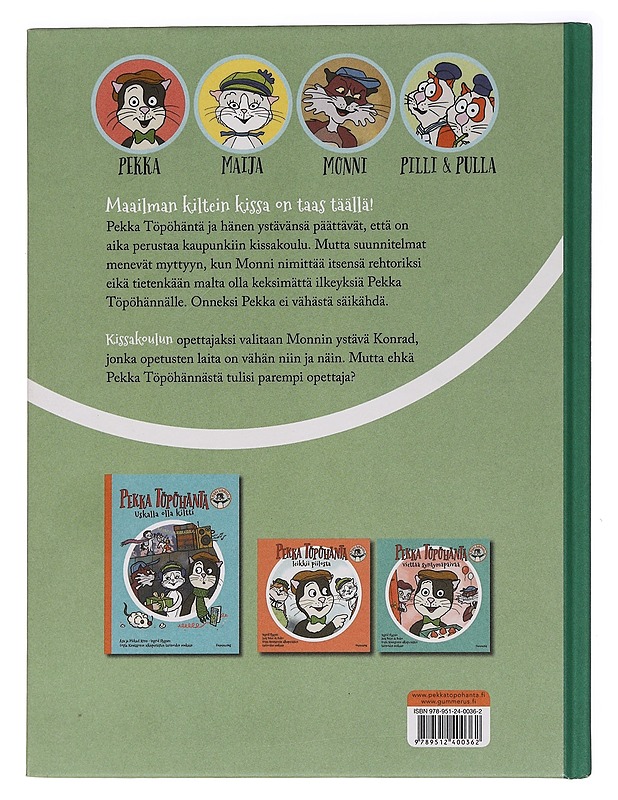 Pekka Töpöhäntä menee kouluun - Rönn, Åsa - Lastenkirjat - 10105466106 - 1