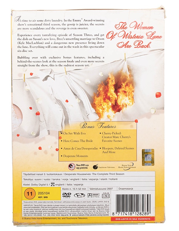 Desperate Housewives: Kolmas tuotantokausi - DVD - DVD-elokuvat - 10105466126 - 1