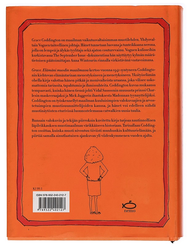 Grace : elämäni muodin maailmassa - Coddington, Grace - Elämäkerrat ja muistelmat - 10105466174 - 1