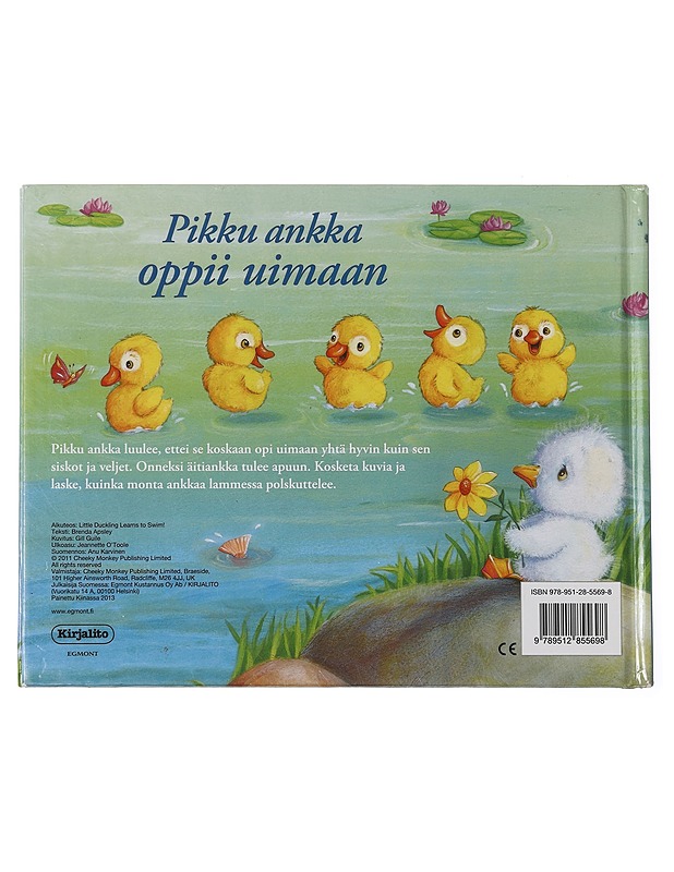 Pikku ankka oppii uimaan - Apsley, Brenda - Lastenkirjat - 10105466185 - 1