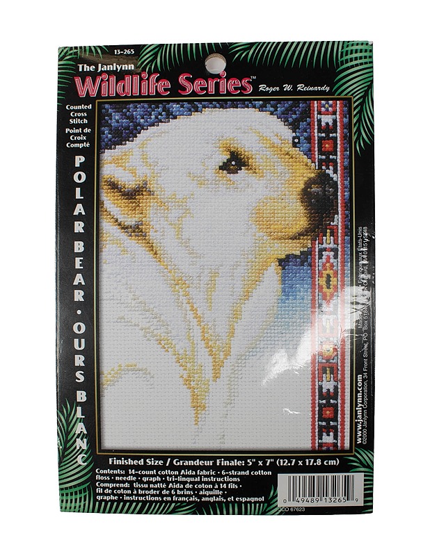 Kirjontatyö, Polarbear - Käsityö - 10105466259 - 0