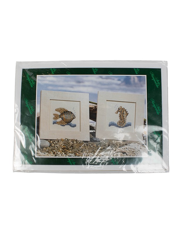 Kirjontatyö, 14 x 14 cm, 2 kpl - Käsityö - 10105466270 - 0