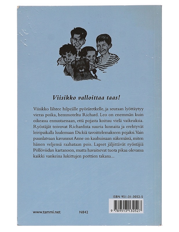 Viisikko ja linnan aarre - Blyton, Enid - Nuorten kirjat - 10105466282 - 1