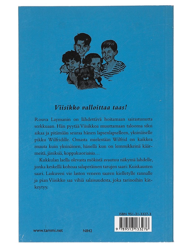 Viisikko Kuiskausten saarella - Blyton, Enid - Lastenkirjat - 10105466288 - 1