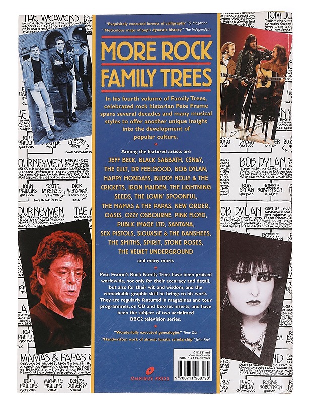 More Rock Family Trees - Frame, Peter - Tietokirjat ja oppaat - 10105466291 - 1
