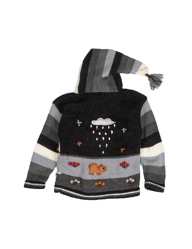 Hupullinen lasten neuletakki - Lasten vaatteet - 10105466295 - 1