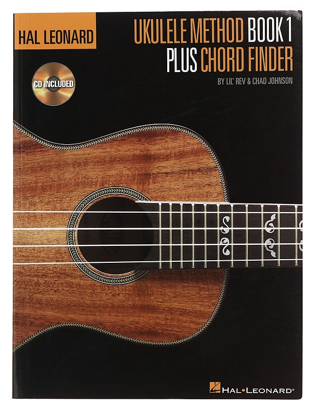 Ukulele Method Book 1 plus Chord Finder - Lil'Rev & Chad Johnson - Harrastekirjat - 10105466327 - 0