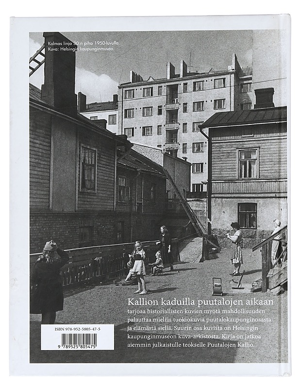 Kallion kaduilla puutalojen aikaan - Auvinen, Jari - Tietokirjat ja oppaat - 10105466349 - 1