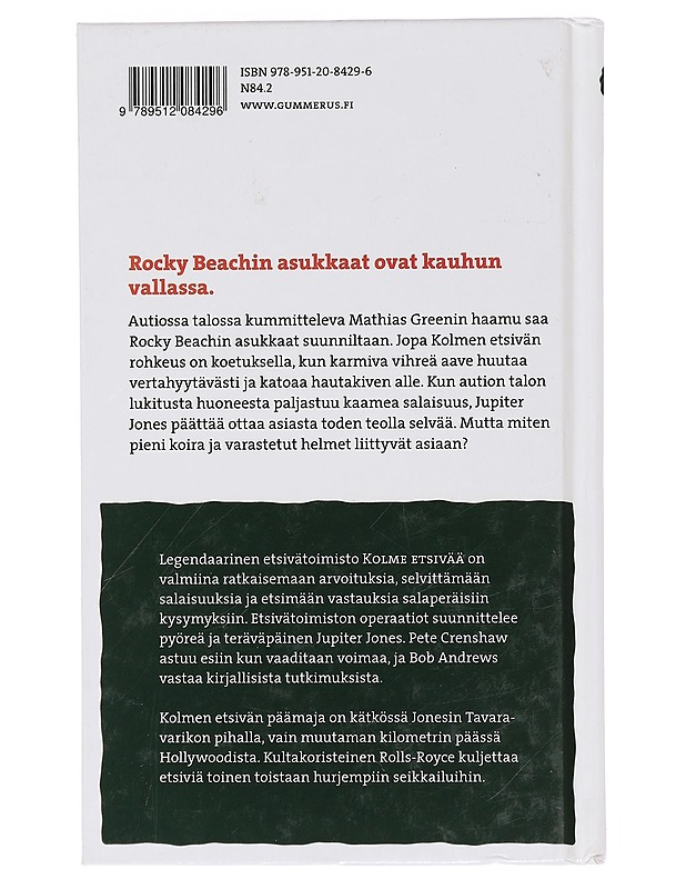 3 etsivää ja vihreä aave - Arthur, Robert - Nuorten kirjat - 10105466373 - 1