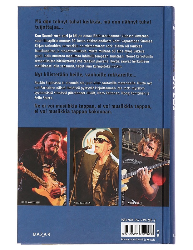 Kun Suomi-rock puri ja löi : kapina-rockin synty, nousu, vaino ja (t)uho - Valtonen, Mato - Historiakirjat - 10105466382 - 1