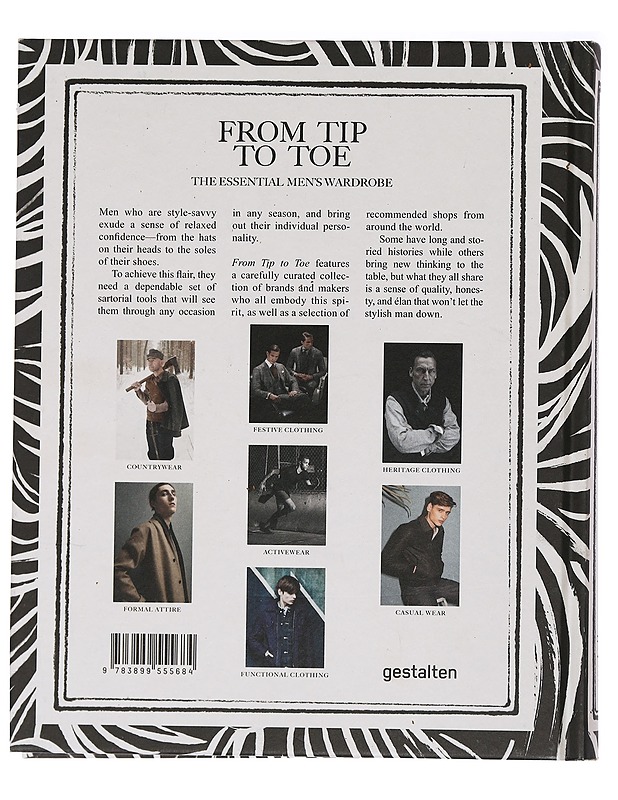 From tip to toe: the essential men's wardrobe - Taide- ja kulttuurikirjat - 10105466383 - 1