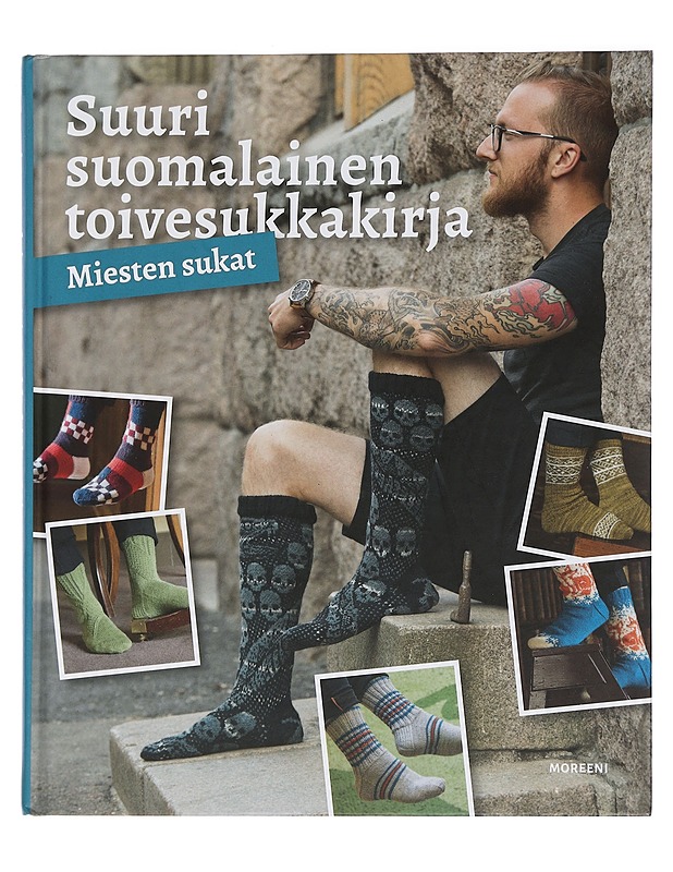 Suuri suomalainen toivesukkakirja : miesten sukat - Iivonen, Pirjo - Käsityökirjat - 10105466404 - 0