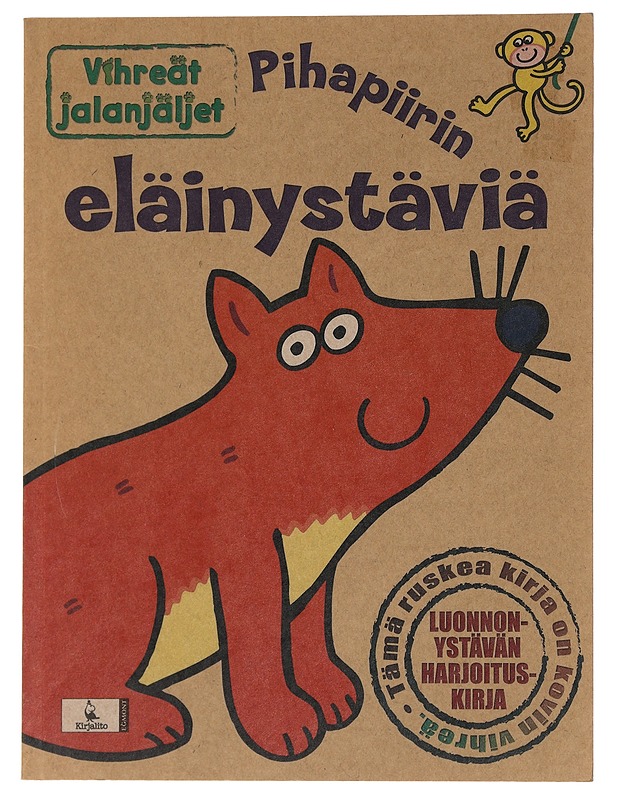 Vihreät jalanjäljet - Pihapiirin eläinystäviä - Lastenkirjat - 10105466470 - 0