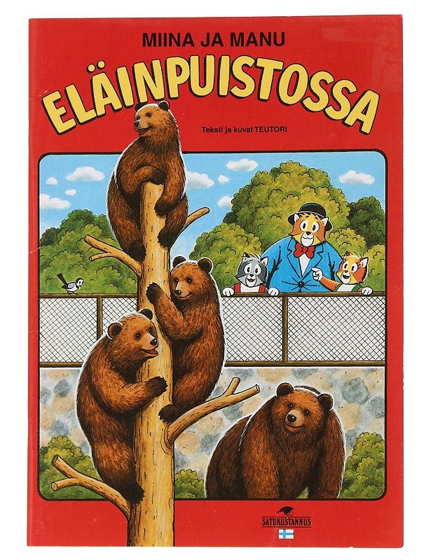 Miina ja Manu eläinpuistossa - Teutori - Lastenkirjat - 10105466484 - 0
