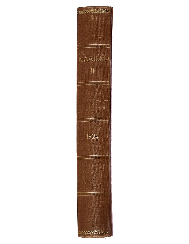 Maailma-lehden osavuosikerta 1924 - Harrastekirjat - 10105466490 - 0