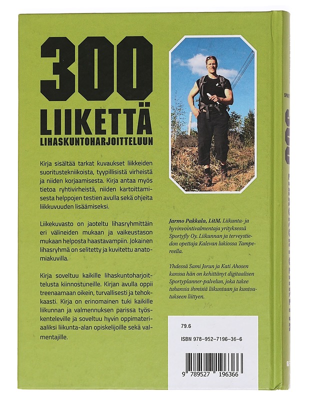 300 lihaskuntoliikettä : Sportyplanner - Pakkala, Jarmo - Tietokirjat ja oppaat - 10105466496 - 1