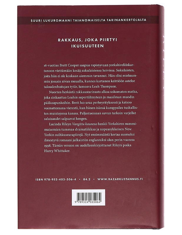 Vangittu kauneus - Riley, Lucinda - Romaanit ja novellit - 10105466567 - 1