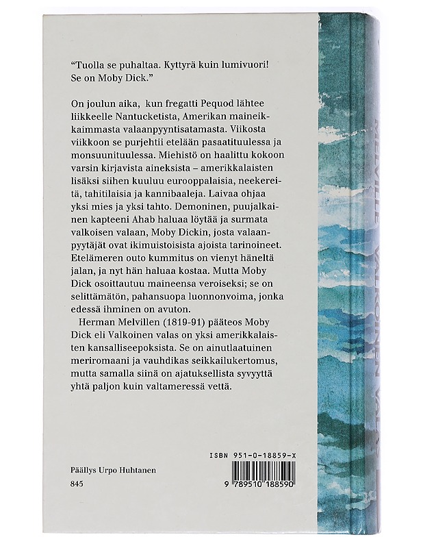 MOBY DICK, ELI, VALKOINEN VALAS - MELVILLE, HERMAN - Romaanit ja novellit - 10105466595 - 1