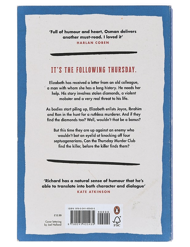 The man who died twice - Richard Osman - Jännitys ja dekkarit - 10105466600 - 1