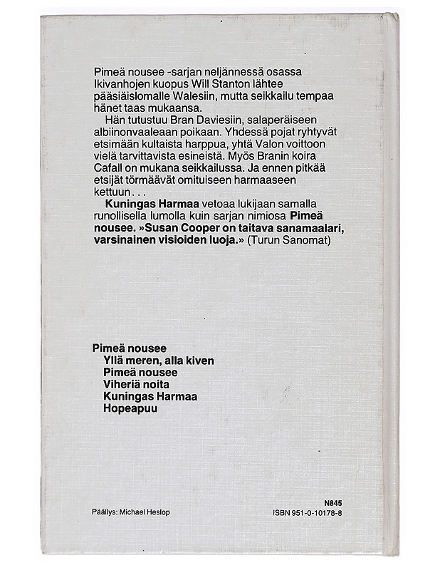 Kuningas Harmaa - Cooper, Susan - Fantasia- ja scifi - 10105466610 - 1