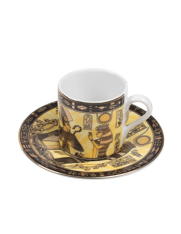 FATHI MAHMOUD Egypt espressosetti, 6+6 kpl - Mukit ja kahvikupit - 10105466654 - 1