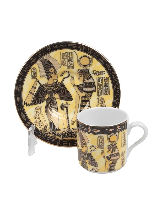 FATHI MAHMOUD Egypt espressosetti, 6+6 kpl - Mukit ja kahvikupit - 10105466654 - 2