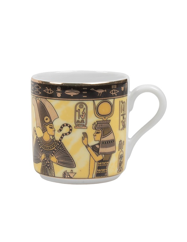 FATHI MAHMOUD Egypt espressosetti, 6+6 kpl - Mukit ja kahvikupit - 10105466654 - 5