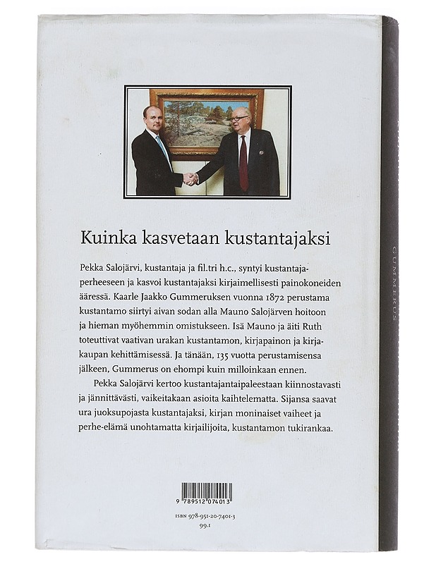 Kirjailija kirjoittaa, kustantaja kustantaa - Salojärvi, Pekka - Elämäkerrat ja muistelmat - 10105466657 - 1
