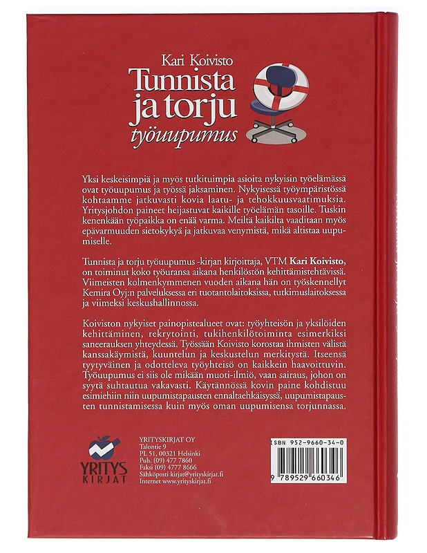 Tunnista ja torju työuupumus - Koivisto, Kari - Tietokirjat ja oppaat - 10105466691 - 1