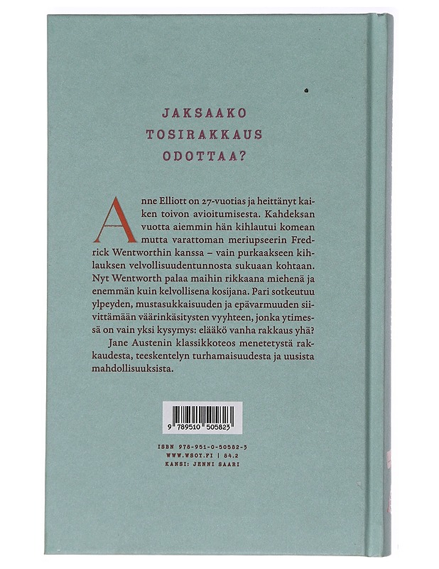 Viisasteleva sydän - Austen, Jane - Romaanit ja novellit - 10105466702 - 1