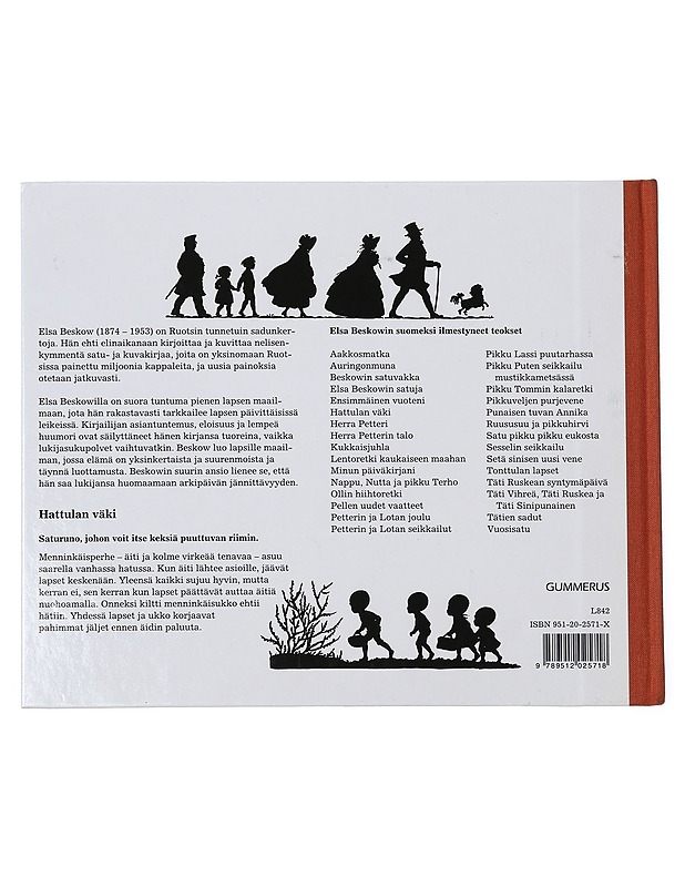 Hattulan väki : saturuno - ja lapsi saa täydentää sen riimit - Beskow, Elsa - Lastenkirjat - 10105466725 - 1