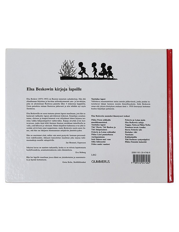 Tonttulan lapset - Beskow, Elsa - Lastenkirjat - 10105466728 - 1