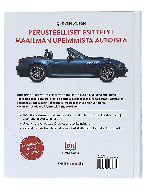 Suuri autokirja - Willson, Quentin - Harrastekirjat - 10105466738 - 1